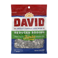 David's Reduced Sodium Sunflowers Seeds (case of 12)