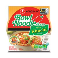 Nongshim Bowl Noodle Spicy Kimchi (case of 12)